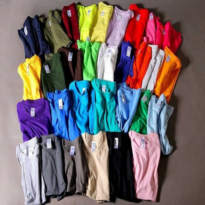 Áo thun mỹ trơn secondhand tay lỡ nam nữ