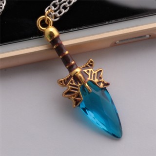 Mặt dây aghanim's scepter dota 2 gậy xanh game dota 2 chính hãng tặng kèm dây đeo và hộp gấm sang trọng s