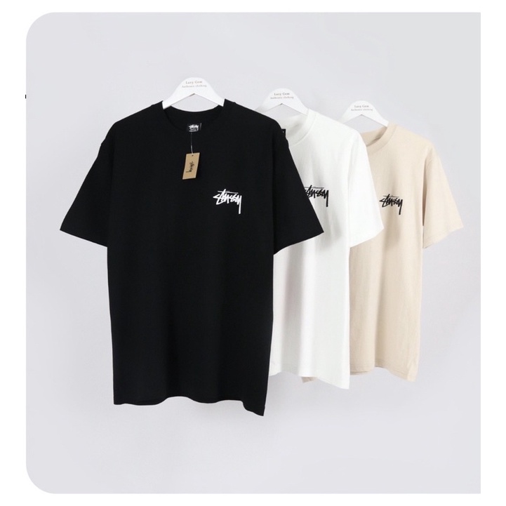 Áo Thun Stusy Xúc Sắc Unisex Form rộng vải 100% cotton - Chất dày dặn như hình.