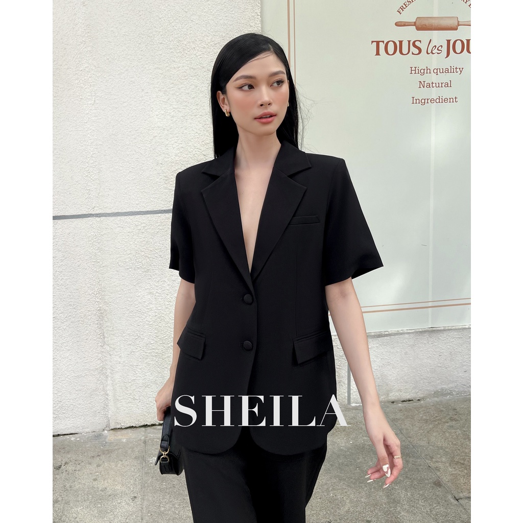 Blazer Tay Ngắn