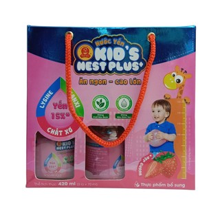 NƯỚC YẾN THIÊN VIỆT KID'S NEST PLUS DÂU 420ML