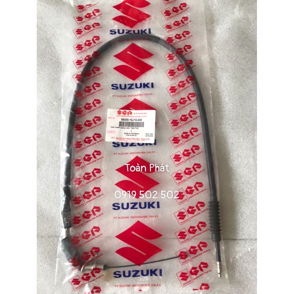 DÂY GA  AXELO - 58300B10J10N000 -  AXELO 125 CHÍNH HÃNG SUZUKI INDONESIA