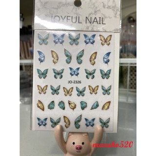 Sticker trang tri nail moi 2326