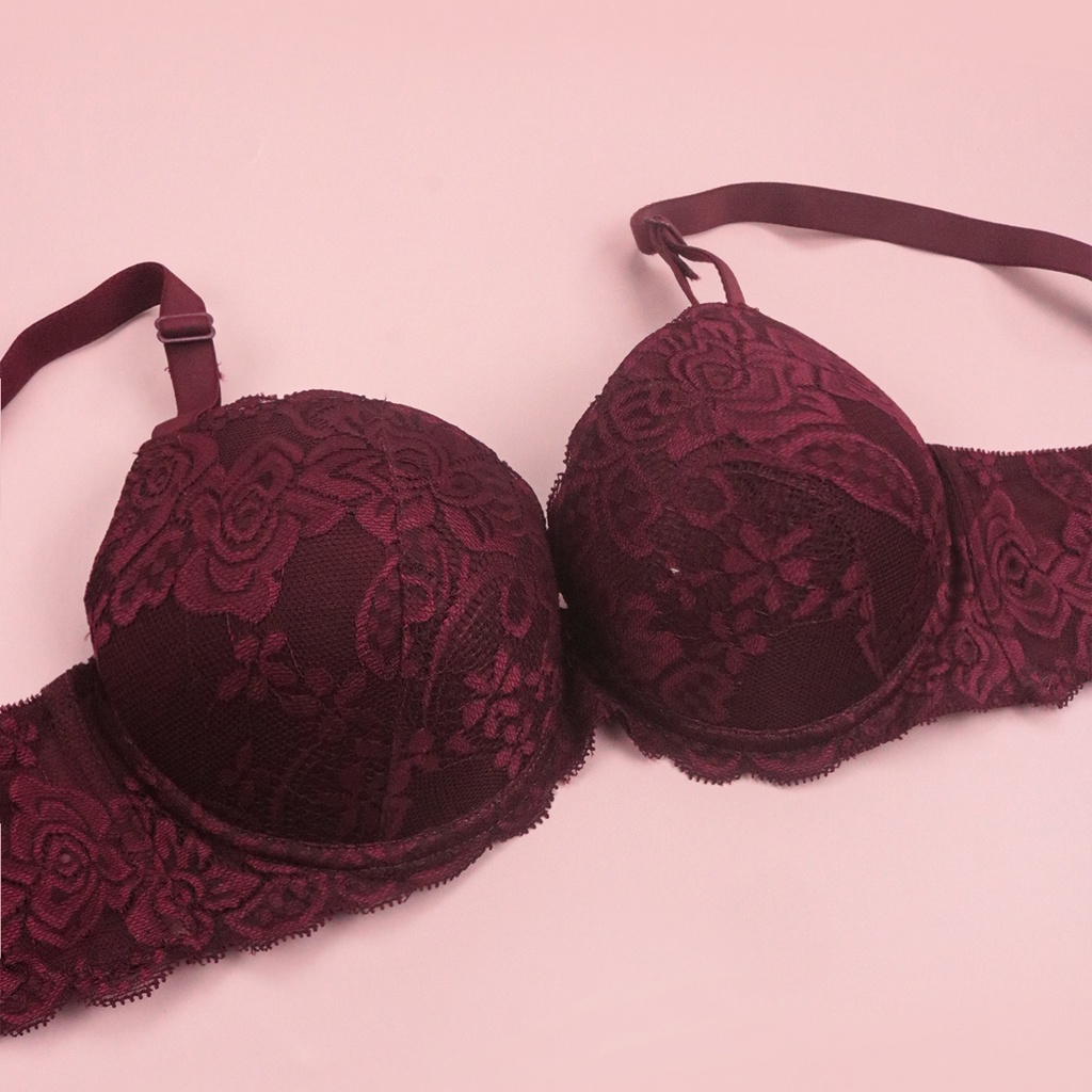 Áo Ngực Ren Đệm Mút Siêu Dày 5cm Có gọng Luperi SP850X bản lưng 3 móc nâng ngực mặc áo dài áo sơ mi