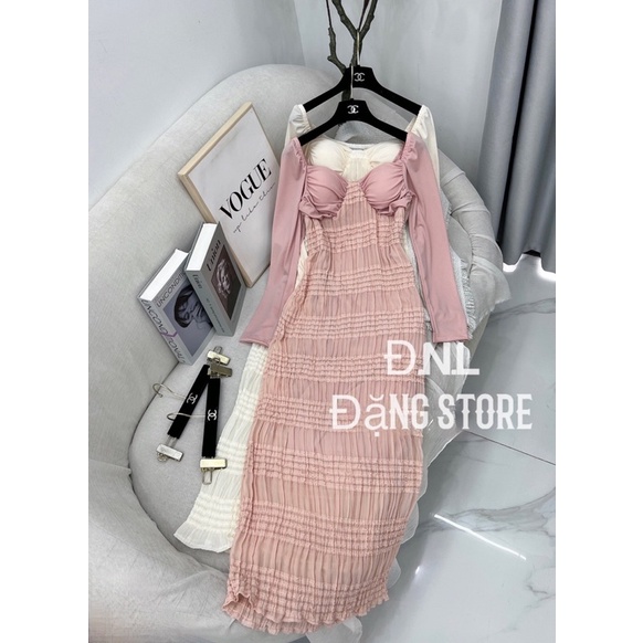 VÁY REN BÈO NHÚM NGỰC