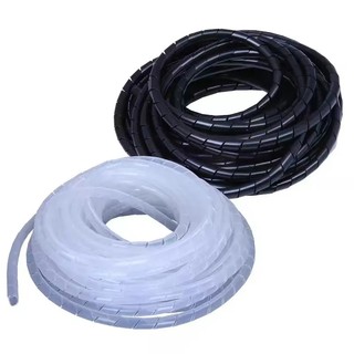 Dây Xoắn Ruột Gà Luồn Dây Điện Cuộn 10 Mét