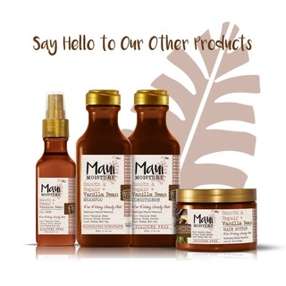Dầu gội/xả thiên nhiên giúp phục hồi & mượt tóc Maui Moisture Smooth & Repair Anti-Frizz Curl 385ml (Mỹ)