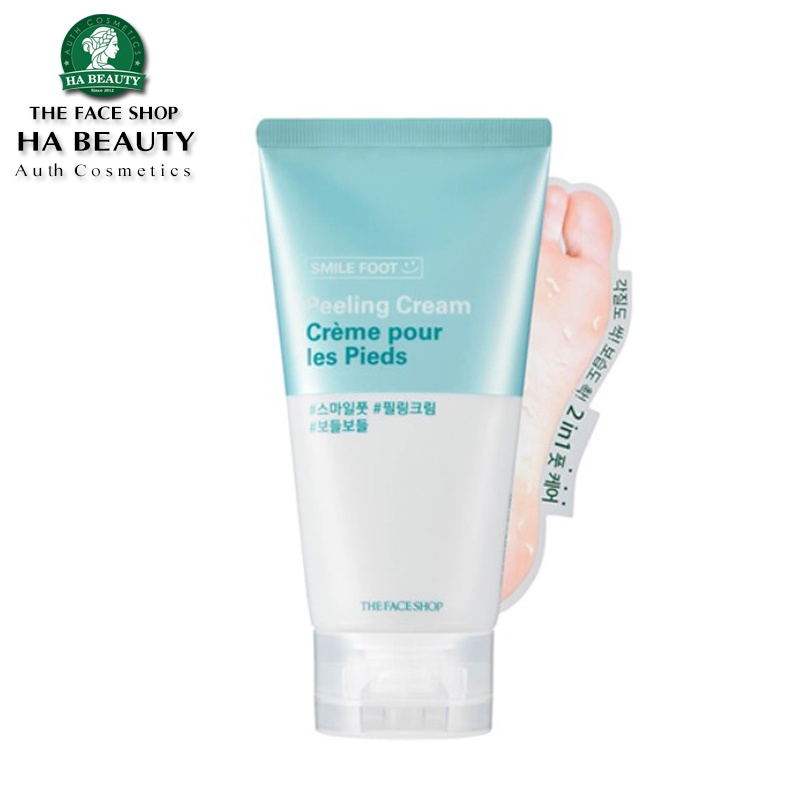 Tẩy tế bào chết dành cho da chân THE FACE SHOP Smile Foot Peeling Cream 120ml