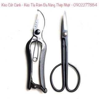 Kéo cành thép nhật sắc bén, kéo cắt cành thép đúc