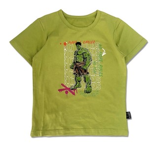 Áo thun cotton hình siêu anh hùng Marvel