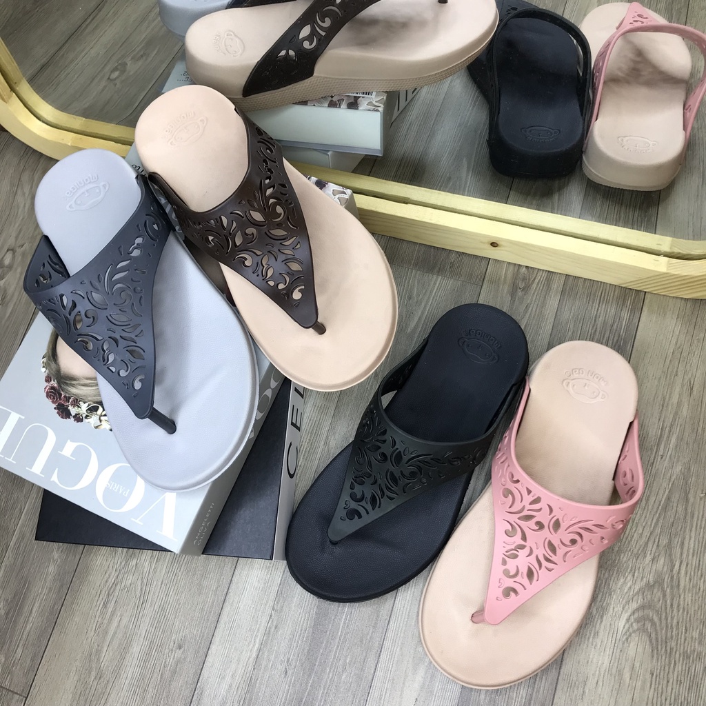 Dép Kẹp Nữ Thái Lan MONOBO MONIGA 6 đế cao 3cm