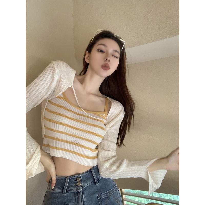 NRVP Áo Tank Top Màu Sắc Đơn Giản Thoải Mái Quyến Rũ Cho Nữ