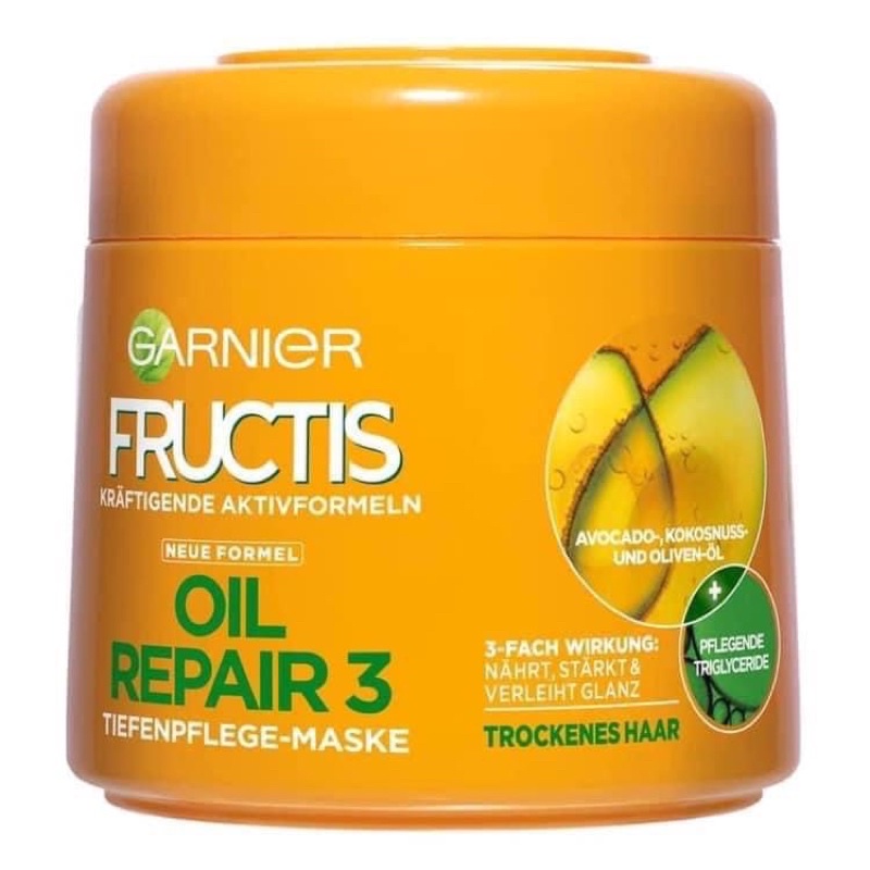 Ủ dưỡng tóc ganier fructis Đức