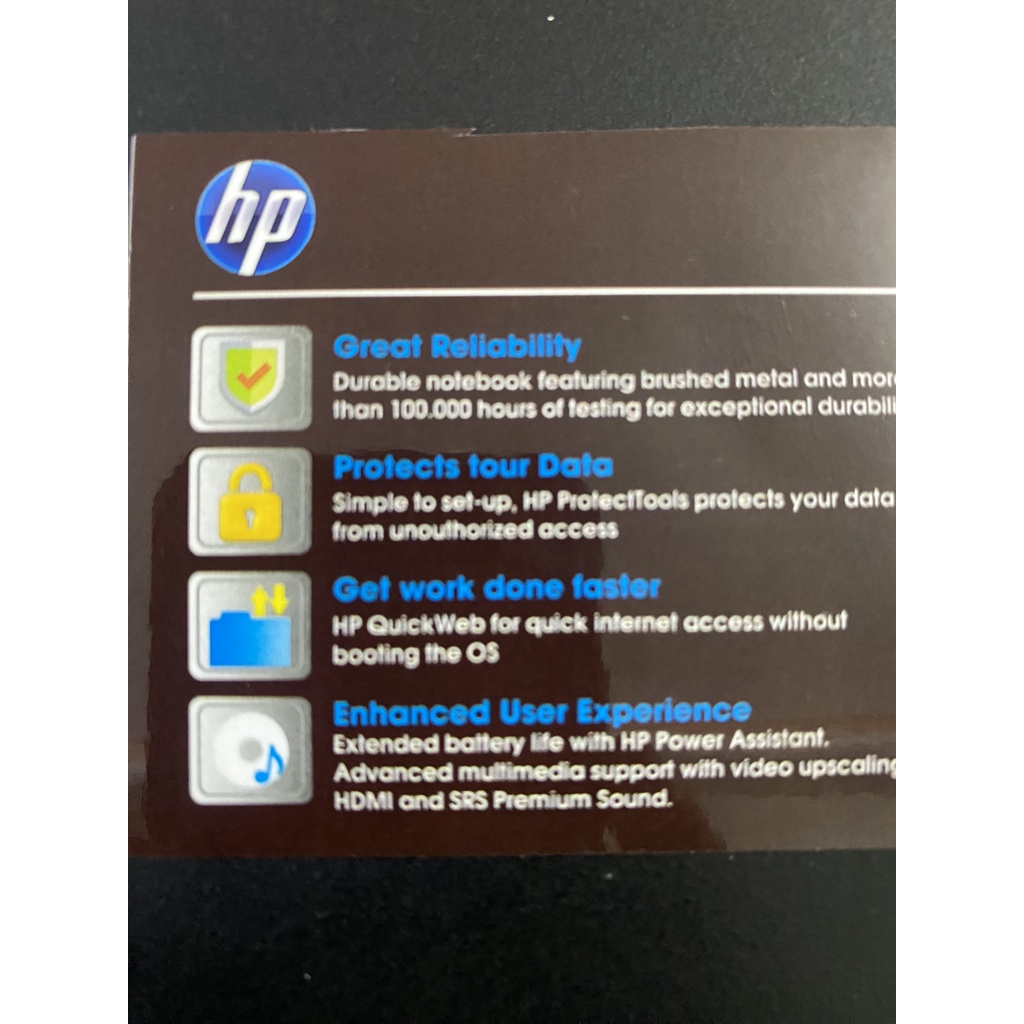 TEM DÁN THÔNG TIN MÁY DELL Và HP