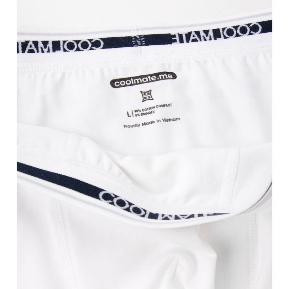 Combo 3 quần lót nam Trunk Cotton Compact siêu mát S2 thương hiệu Coolmate sale