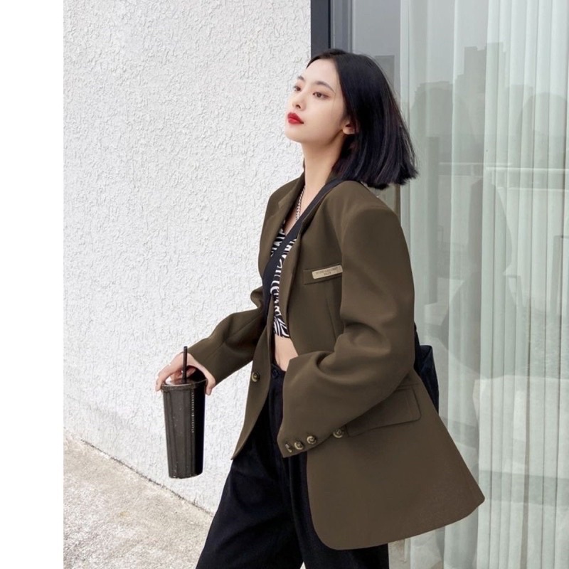 ( sẵn) Áo vest blazer nữ 2023 phong cách ulzzang BL04 | BigBuy360 - bigbuy360.vn