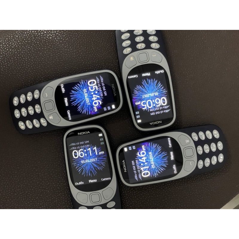 Điện thoại Nokia 3310 2 sim màu Xanh đen