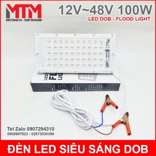 Đèn led chiếu sáng 12v-48v công nghệ dob - led dob flood light