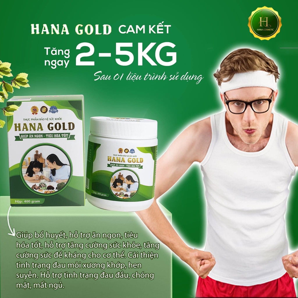 SỮA DINH DƯỠNG TĂNG CÂN HANA GOLD