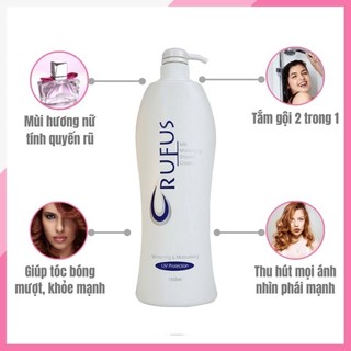 Sữa Tắm Rufus Whitening Moistursing 1050ml