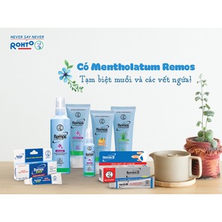 XỊT CHỐNG MUỖI REMOS & KEM BÔI GIẢM NGỨA DO MUỖI CẮN