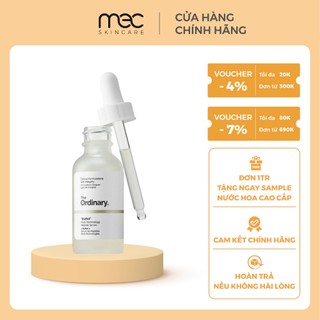 Serum Chống Lão Hóa The Ordinary Buffet Multi-Technology Peptide 30ml - Mecskincare