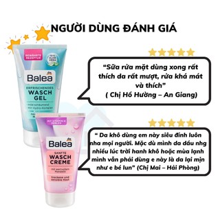 [Nội Địa Đức] Sữa rửa mặt Balea Wasch 150ml nội địa Đức