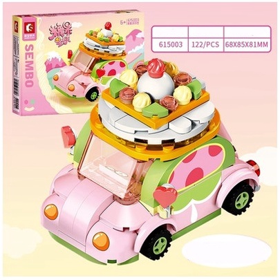 Bộ Lego Lắp Ráp Xe Bán Hàng