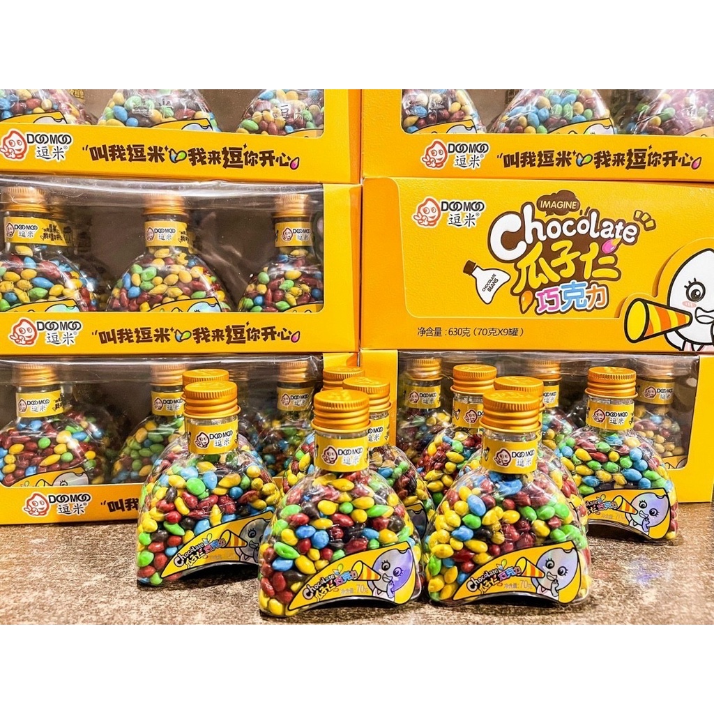 Kẹo Xô Socola Bọc Hạt Hướng Dương - Quà Tặng Xinh Xắn