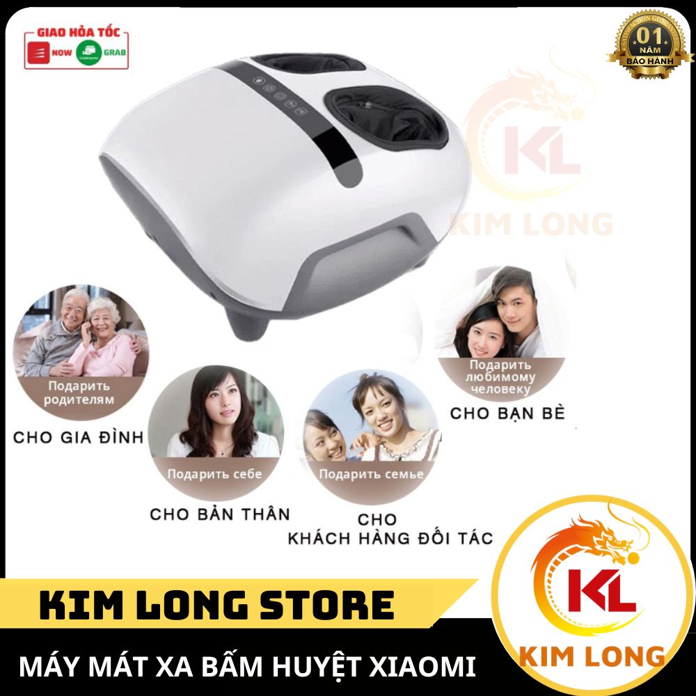 Máy massage Bâm Huyệt Xiaomi XGEEK - Mát xa chân 360 độ - Massage đa điểm, bấm huyệt khử mùi hôi chân