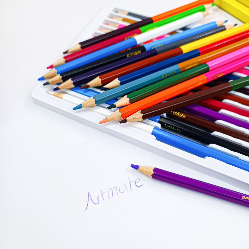 Chì màu 2 đầu Classmate 12/18/24 màu  AM-CL301/302/303