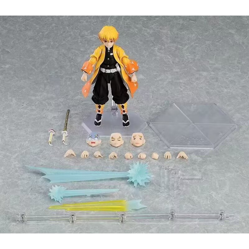 🌟GIÁ HỦY DIỆT🌟 Mô Hình Zenitsu Agatsuma Thanh Guom Diệt Quỷ Figma 522-DX Demon Slayer