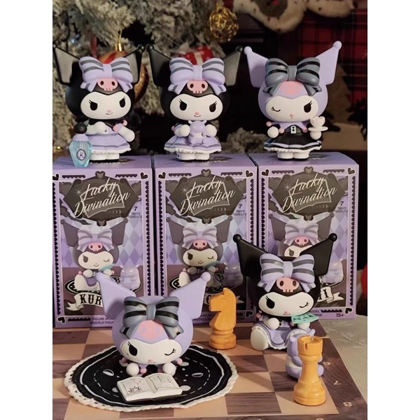 BLINDBOX SANRIO KUROMI PHIÊN BẢN MAGIC HỘP MÙ DỄ THƯƠNG QUÀ TẶNG