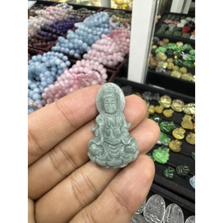 Mặt dây chuyền phật Bà Quan Thế Âm Bồ Tát đá ngọc phỉ thúy