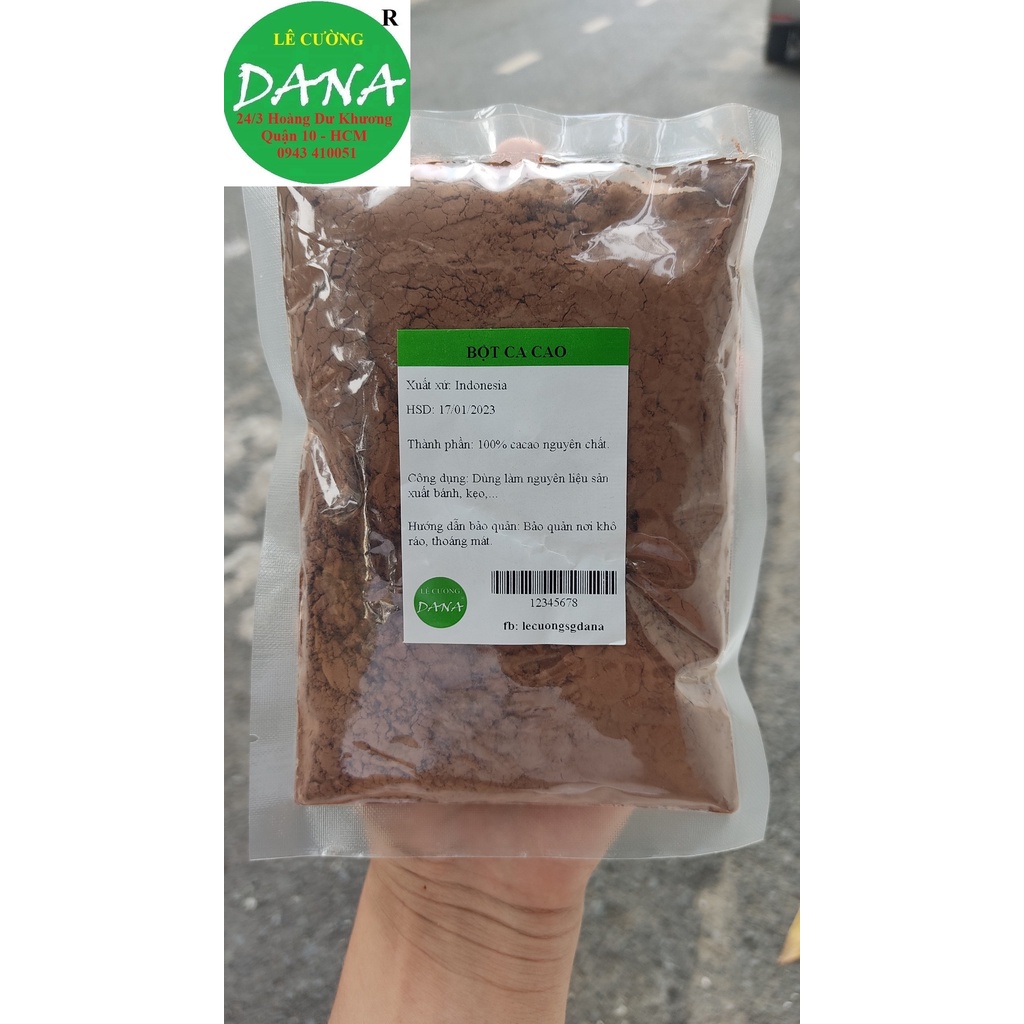 Bột Cacao Indonesia 500g - 1kg