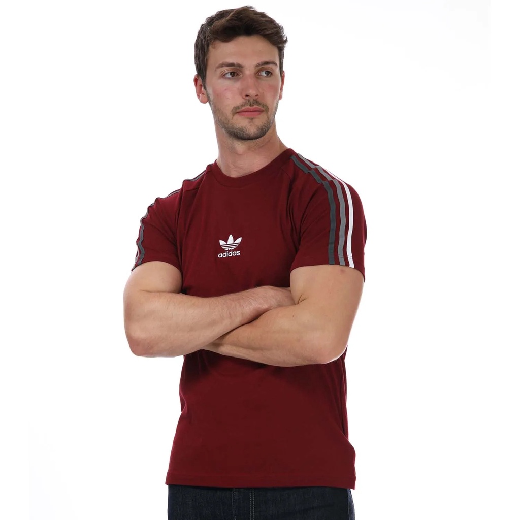 Áo Thun Adidas Originals màu Burgundy GK1973 sang xịn mịn! sẵn size S M âu