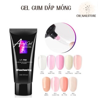 Gel gum đắp nối móng gel gôm 15ml ciu_nailstore