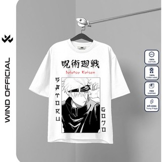 Áo Jujutsu kaisen ❤ FREESHIP ❤ Giảm 20k khi nhập mã [ JUJUTSU ] - Áo gojo giá rẻ