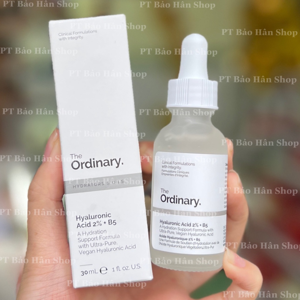 Tinh Chất The Ordinary Niacinamide/Hyaluronic Acid/Arbutin/AHA