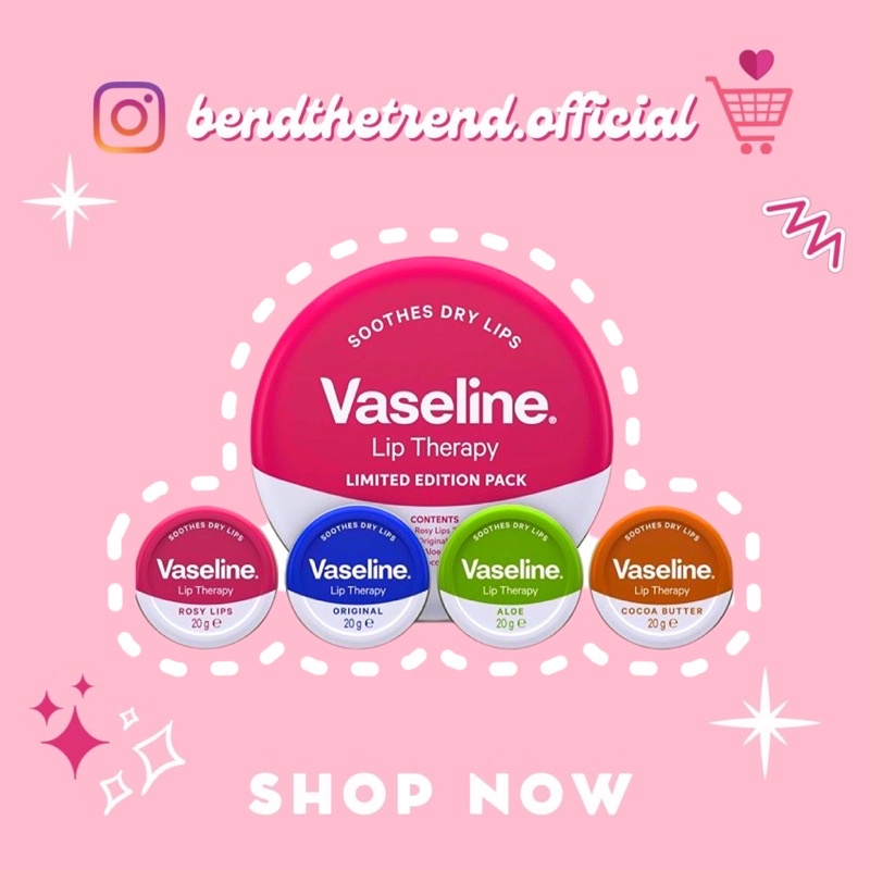 [AUTH-ĐỦ BILL] SON DƯỠNG MÔI VASELINE LIP THERAPY ORIGINAL