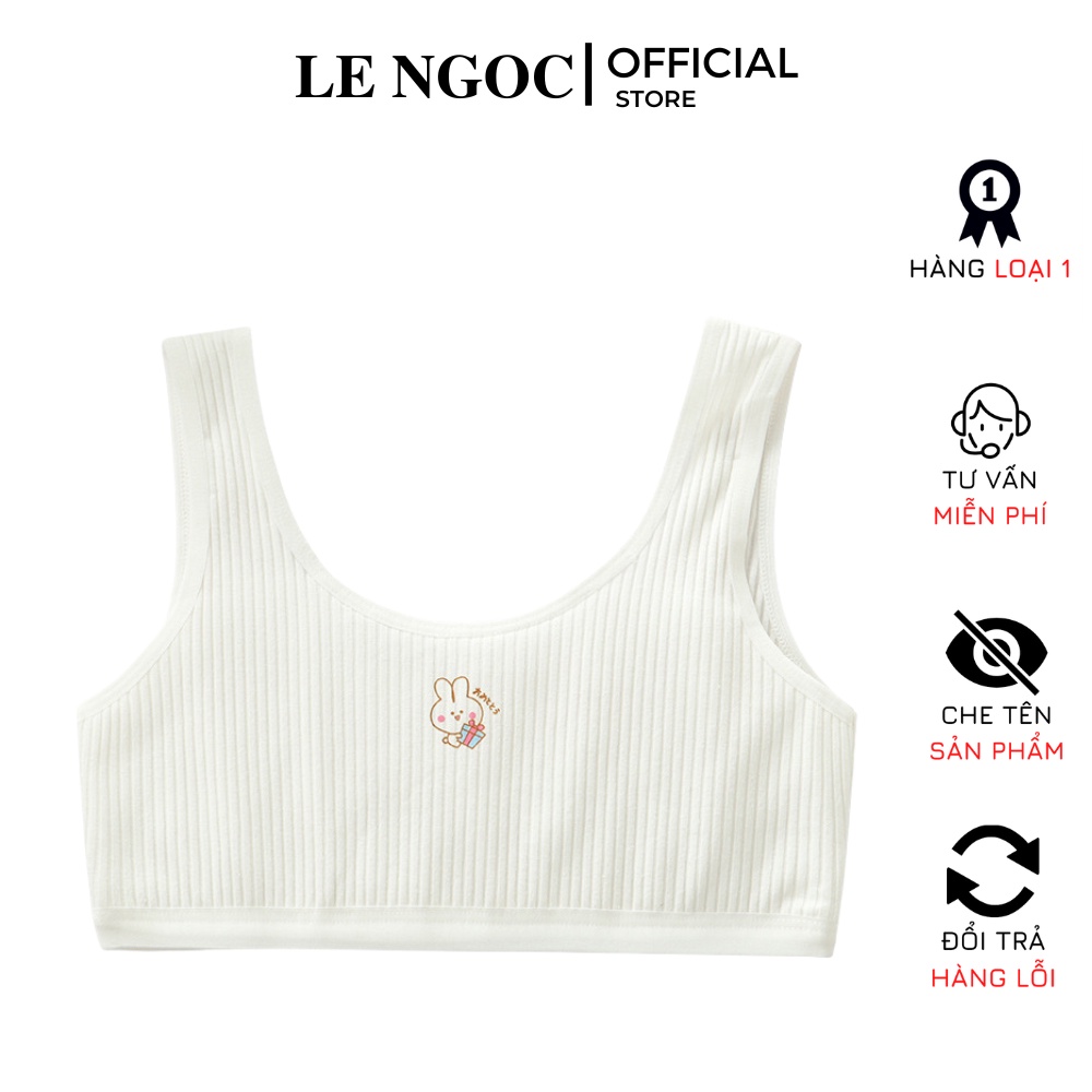 Áo lót nữ, áo lá học sinh cập 2, cấp 3 bản to cho bé gái Lê Ngọc 327