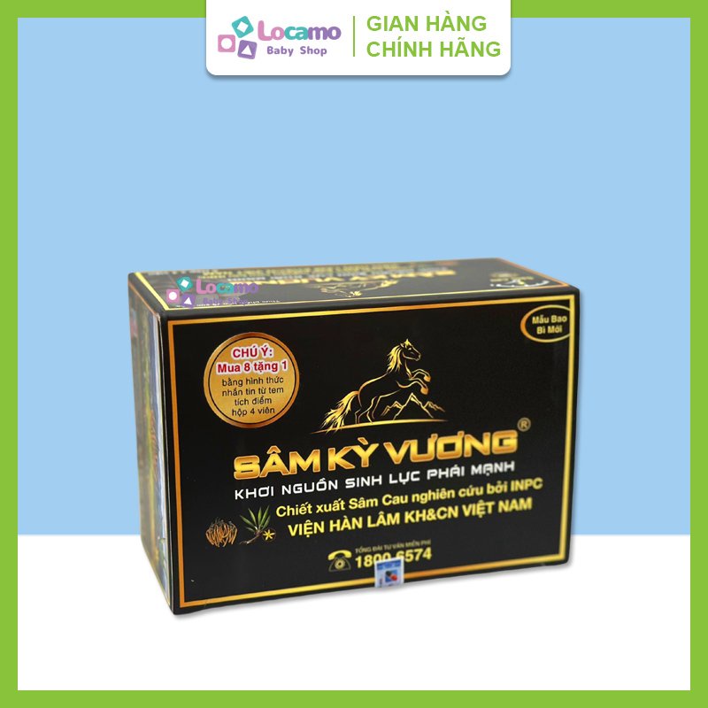 Tăng cường sinh lý nam Sâm Kỳ Vương khơi nguồn sinh lực tăng cường sinh lý phái mạnh 1viên