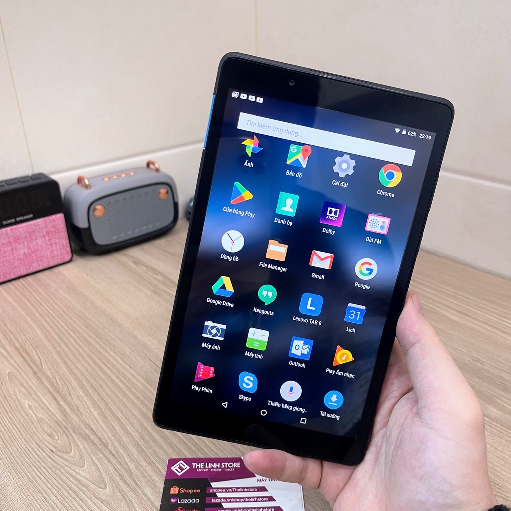 Máy tính bảng Lenovo TAB E8 TB-8304F1 màn 8 inch - Android 7 tiếng Việt