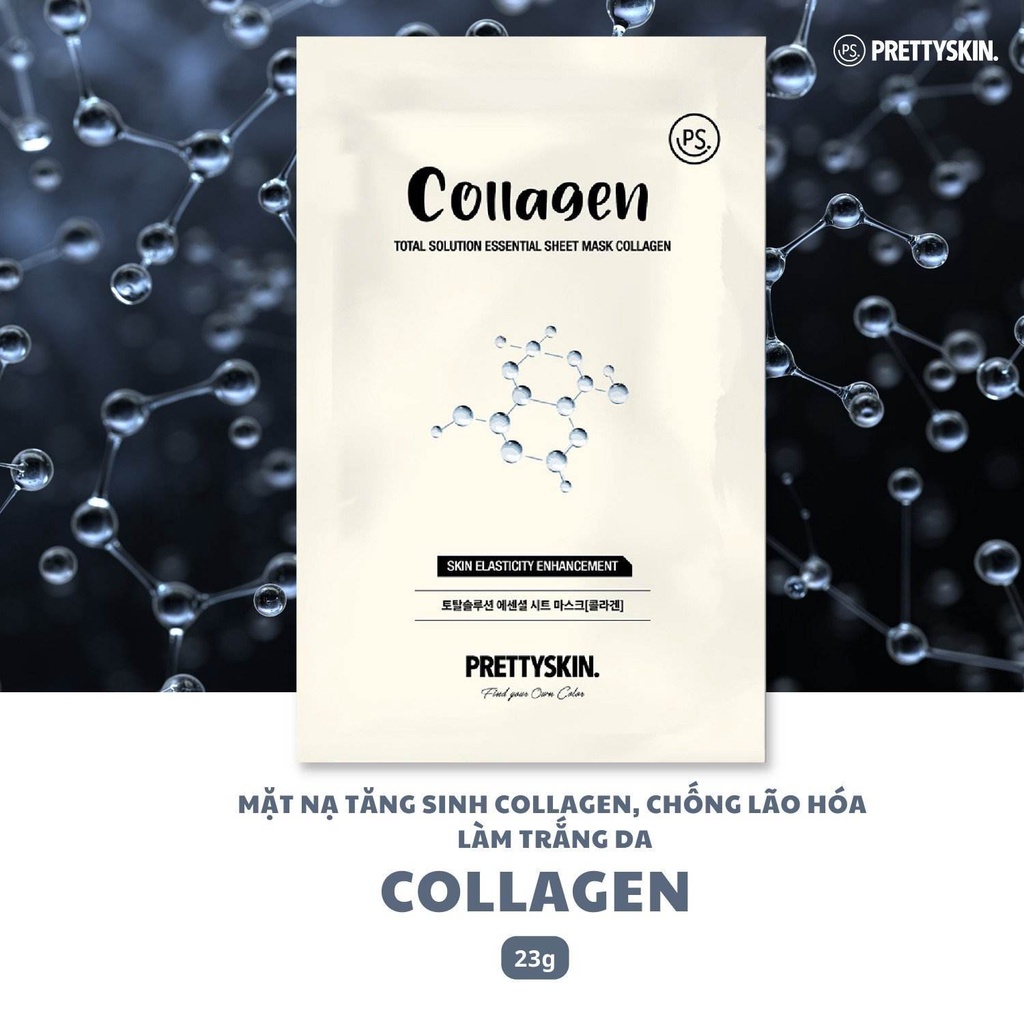 Mặt Nạ Dưỡng Da Prettyskin Hàn Quốc 23g