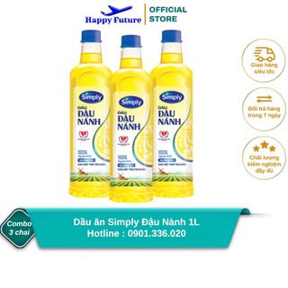 Dầu đậu nành simply 1l