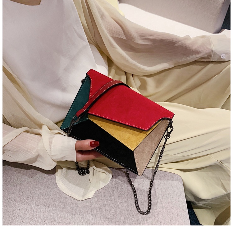 MISCHA Túi Đeo Chéo Vai Bằng Da PU Thời Trang Sành Điệu Bắt Mắt Cho Nữ