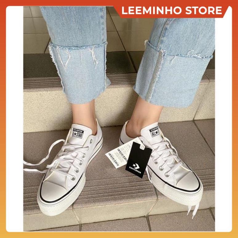 GIÀY SNEAKER CON.VERS ALL STAR CLASIC ĐEN TRẮNG , GIẦY THÊ THẢO NAM NỮ CVS CỔ CAO THẤP ĐẾ CAO HÀNG SC Leeminho shop