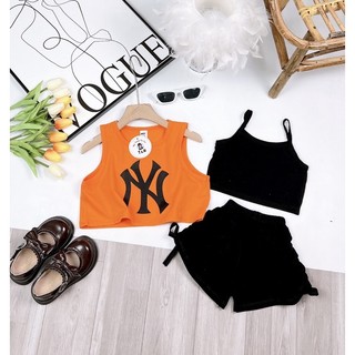 set bộ 3 chi tiết sành điệu cho bé gái