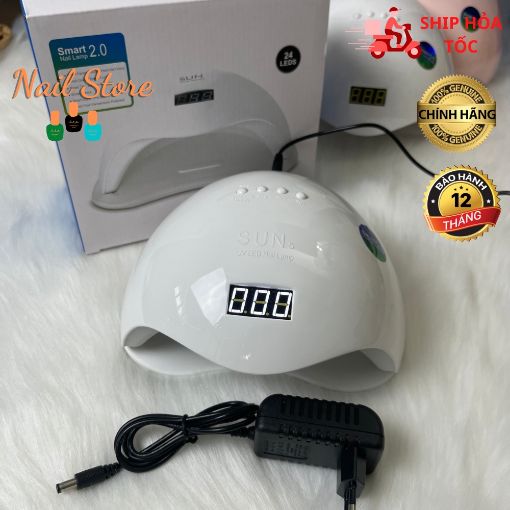 Máy Hơ Gel Sun 5 UV/LED 48W - BẢO HÀNH 12 THÁNG