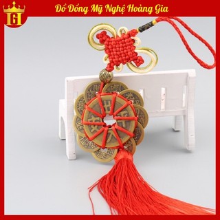 Dây phong thủy treo xe ô tô, dây hoa mai thập toàn